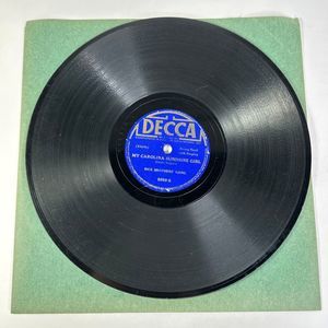 Rice Brothers Gang You Don't Love Me Anymore My Caroline Sunshine  78 RPM Decca